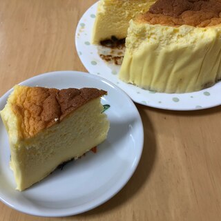 スフレチーズケーキ